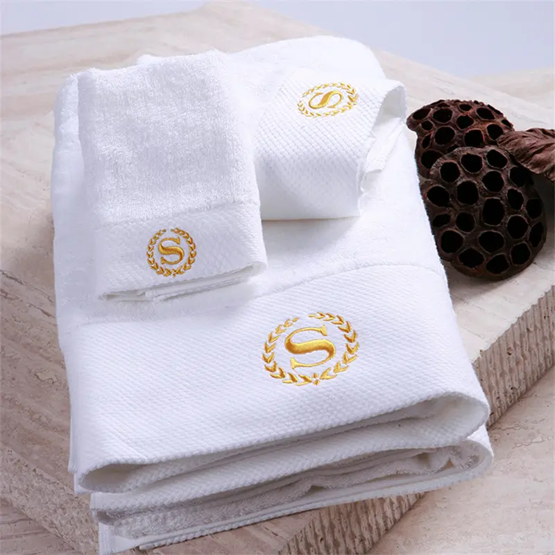 32s china praia 100% algodão toalha jacquard design