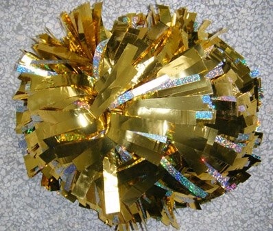 Блестящий помпон с влажным эффектом