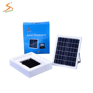 Fácil instalación de ahorro de energía impermeable 50 w mejor solar focos al aire libre - Product Image 3