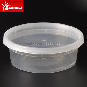 PP Nhựa Rõ Ràng Nước Sốt Salad Deli Container Với Nắp Rõ Ràng - Product Image 2