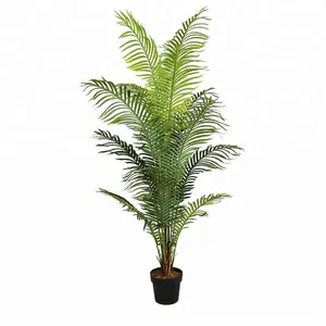 Réaliste 2.0m Décoration Intérieure Artificielle Hawaii Palmier Plante Plantes Artificielles Faux arbre