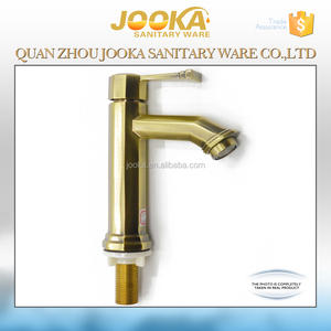 China europea chapado en oro baño grifo/grifos de bronce verde - Product Image 1