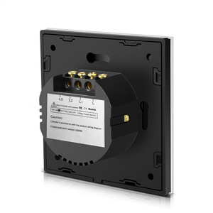 CNSKOU 433MHz EU Single Pole Smart Home Remote <strong>Control</strong> for LED Lights <strong>Fans</strong> Touch <strong>Control</strong> PC/Glass Material 10A 110-250V Wires - Product Image 6