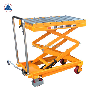 150 kg Draagbare Hydraulische Schaarlift Trolley - Product Image 5