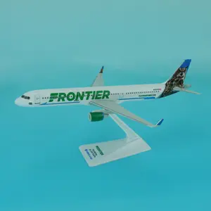 프론티어 Airbus 1/200 A321 22cm 플라스틱 스케일 모델 비행기