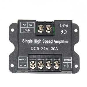 DC5-24V 30A Singolo Colore HA CONDOTTO Amplificatore del Segnale Del Ripetitore 1CH 1 Canale Dimmer Amplificatore di Potenza per il Bianco Luci di Striscia del <span class=keywords><strong>LED</strong></span>