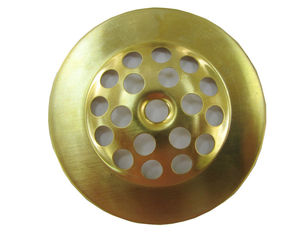 Ensemble de vidange baignoire/évier en laiton estampé Crépine de vidange de bain en acier inoxydable - Product Image 1