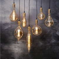 Lampe grands globes LED 6/8W E27/E40 G150 G200 G250 G300 G380, ampoule à Filament Edison, Vintage, Unique, surdimensionnée, ronde, 1 pièce
