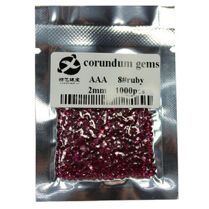 Sản Phẩm Nóng Rực Rỡ Cắt Vòng 2.0Mm <span class=keywords><strong>Ruby</strong></span> Đá Quý Hạt - Product Image 1