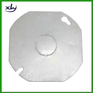 4 "फ्लैट 1/2" नॉकआउट स्टील विद्युत राउंड अष्टभुज बॉक्स के लिए - Product Image 3