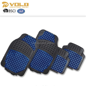 Juego de 4 Alfombrillas de PVC Antideslizantes para Coche, Diseño de Camuflaje Forestal, para <span class=keywords><strong>Tesla</strong></span> Model 3/Y 2021-2023, Oferta - Product Image 2