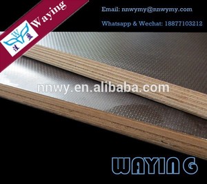 18 mm núcleo de álamo y <span class=keywords><strong>madera</strong></span> dura núcleo fenólico recubiertos con película marino tableros para Phlippine mercado - Product Image 1