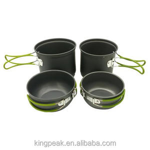 <span class=keywords><strong>Kit</strong></span> d'ustensiles de cuisine de <span class=keywords><strong>Camping</strong></span>, pour faire de la cuisine, pour le <span class=keywords><strong>Camping</strong></span> en plein air, randonnée, pique-nique, 4 pièces - Product Image 2