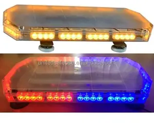 Montaggio a magnete sul tetto led mini bar light car flash led strobe beacon