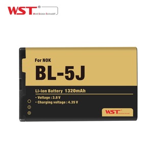 Заводские индивидуальные хорошее качество 1320 мАч <span class=keywords><strong>BL</strong></span>-<span class=keywords><strong>5J</strong></span> телефон батарея для Nokia 3,8