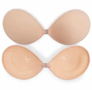 Di alta Qualità del Commercio All'ingrosso Della Fabbrica del Reggiseno Nuovo Stile Maturo Hot Sexy Nudo Del Silicone Adesivo Spugna Reggiseno