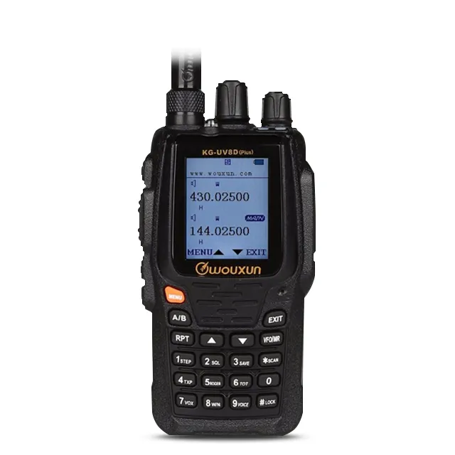 WOUXUN KG-UV8D-Plus VHF/UHF 양방향 라디오 Woki Toki 장거리 듀얼 밴드 워키 토키