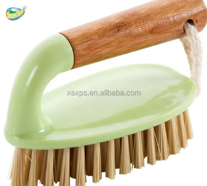 Professional Factory Supply Natural Bamboo Customized Cleaning Clothes Washing Brush