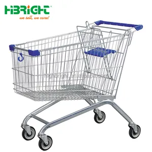 zinc super market shopping trolley