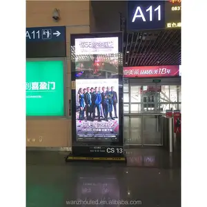 98 inch outdoor led advertising screen price with advertising video display