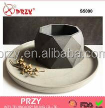 Przy 2018 nueva jardinera de hormigón del molde de silicona 3d cemento <span class=keywords><strong>macetas</strong></span> decoración molde venta al por mayor - Product Image 2