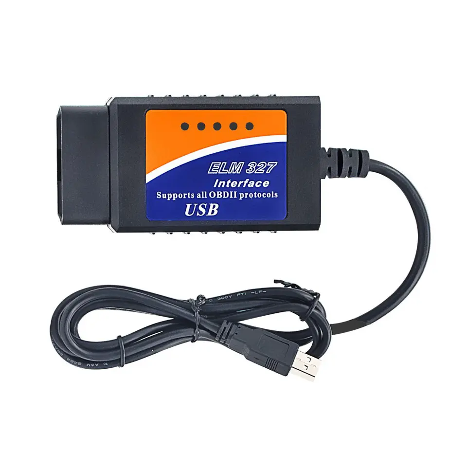 Vehicle Car Engine RPM Diagnostic Tool ,OBD2 OBD elm327 Interface Auto scanner USB V 1.5 auto diagnosescan-werkzeug