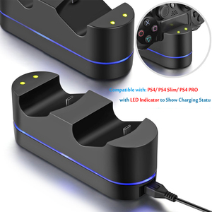 <span class=keywords><strong>PS4</strong></span> çift güç <span class=keywords><strong>Dock</strong></span> LED ışık göstergesi <span class=keywords><strong>PS4</strong></span> denetleyicisi için Playstation 4 Slim Pro şarj doku için hızlı şarj istasyonu - Product Image 2