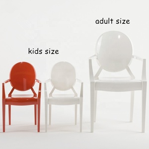 <span class=keywords><strong>Chaise</strong></span> de salle à manger en plastique transparent empilable moderne et bon marché Morezhome Garden pour événements, vente avec taille adulte - Product Image 2