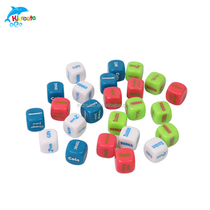 6 сторонее акриловое казино игральные кости, способный преодолевать Броды для взрослых игры для питья - Product Image 2