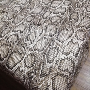 PU Da Nhân Tạo chất liệu cuero sintetico dung môi miễn phí pu da rắn in python kết cấu sinh thái cuir cho túi áo/quần áo - Product Image 2