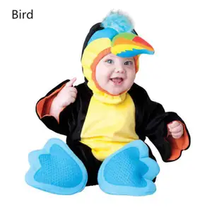 Nouveau personnalisé mignon chaud enfants bébé animal oiseau pyjamas avec coiffures