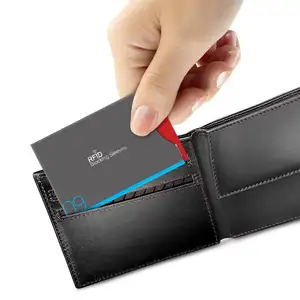 การพิมพ์สี IC Card Guard Shield/Anti Electronic RFID Blocking Card สำหรับ Bank การ์ดป้องกัน