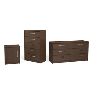 Industrial Lacquer Bedroom Bedside Table Modern Nightstands <strong>5</strong> <strong>Chest</strong> <strong>of</strong> <strong>Drawers</strong> for Bedroom Clothes With <strong>Drawers</strong> - Product Image 5
