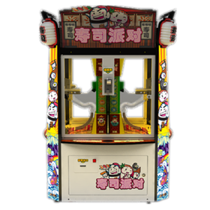 Machine de jeux de <span class=keywords><strong>Sushi</strong></span> en métal, <span class=keywords><strong>jeu</strong></span> avec pièces de monnaie, pour fête d'arcade, balles, parc d'intérieur, en vente - Product Image 1