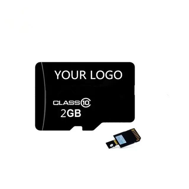 Mise à niveau de la carte mémoire t-flash 2 go, carte mémoire tf 2 go, carte mémoire micro carte sd 2 go