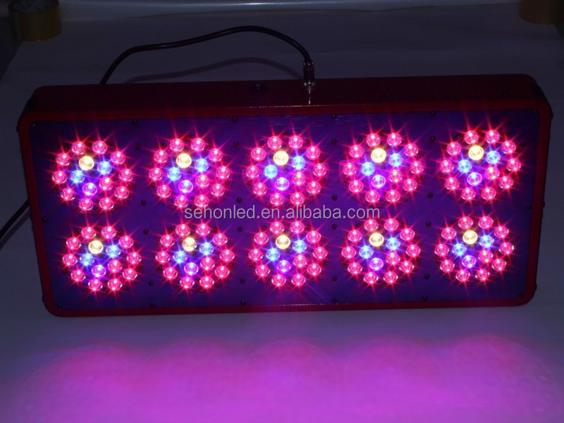 DropShipping Rouge et Bule Couleur 3 w Puces LED Hydroponique LED Élèvent La Lumière 450 W Plein Specturm