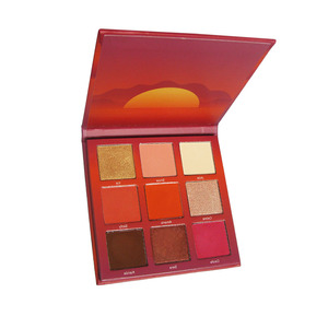 พาเลทอายแชโดว์เครื่องสำอางมีสีติดฉลากตามต้องการ - Product Image 1