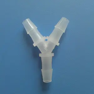 1/4 "Y type plastic joint 3 manier hoek pijp montage