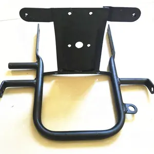 Hitam ATV Bumper Belakang untuk Sepeda Quad Bazan 200cc BS200S-7 Buggy