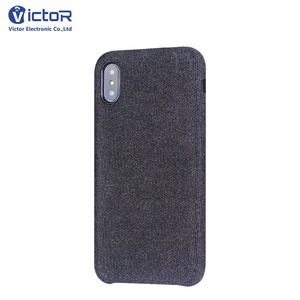 Linen Bề Mặt PU Da Điện Thoại Di Động Trường Hợp đối với <span class=keywords><strong>iPhone</strong></span> XS Max Cover Quay Lại - Product Image 6