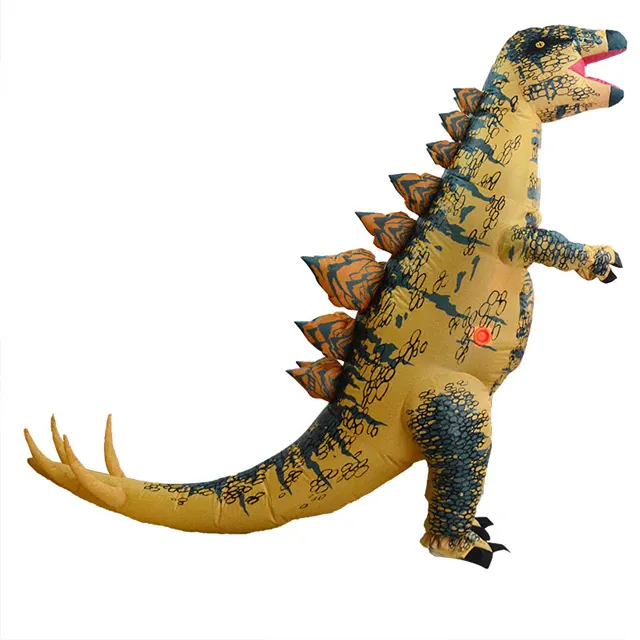 2019 New Custom Inflatable Dinosaur Costume Predator Halloween Costume For Adults