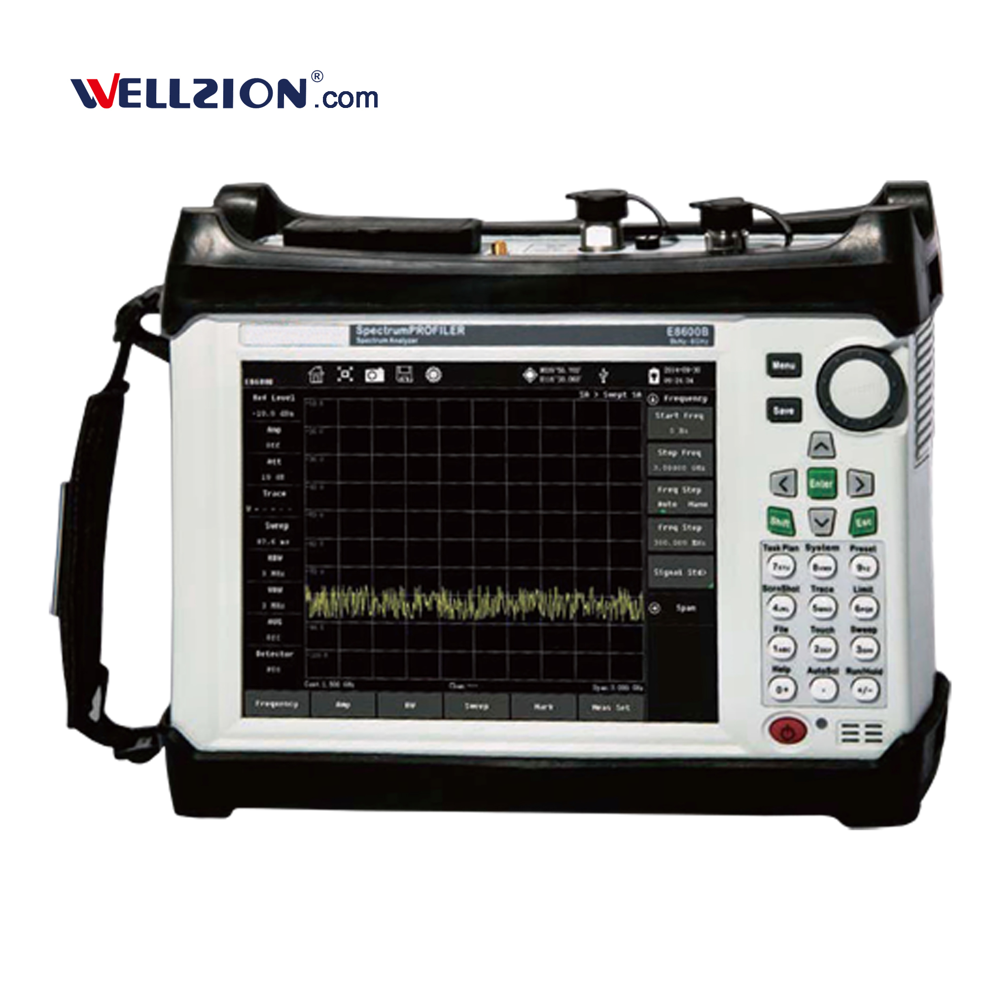 E8600B 9kHz to 6.0GHz Verify RF transmission Handheld Spectrum Analyzer
