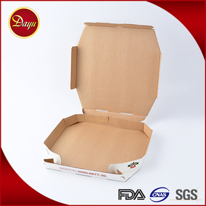 Scatola Rettangolare in Cartone per <span class=keywords><strong>Pizza</strong></span>, Personalizzabile con Logo di Fabbrica, 11 Pollici, in Carta Kraft con Stampa a Caldo in Lamina d'Oro per <span class=keywords><strong>Pizza</strong></span> - Product Image 4