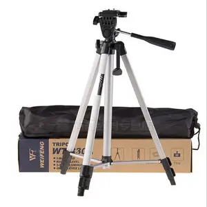 Yüksek kaliteli Alüminyum WT330A Tripod, Vogue Profesyonel kamera Ayakta/standı Tripod Canon Nikon Olympus Pentax için DV Kamera