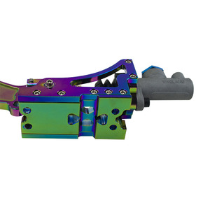 PQY STORE- Universal Jdm hydraulique Horizontal <span class=keywords><strong>rallye</strong></span> drift e-brake Lever frein à main NEO CHROME - Product Image 5