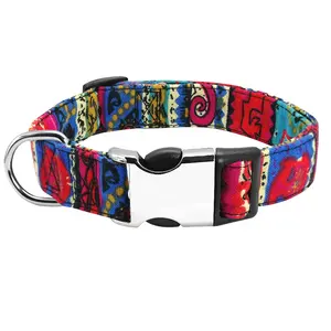 Berry New Design Customized Adjustable Soft Nylon Pet Dog Collar