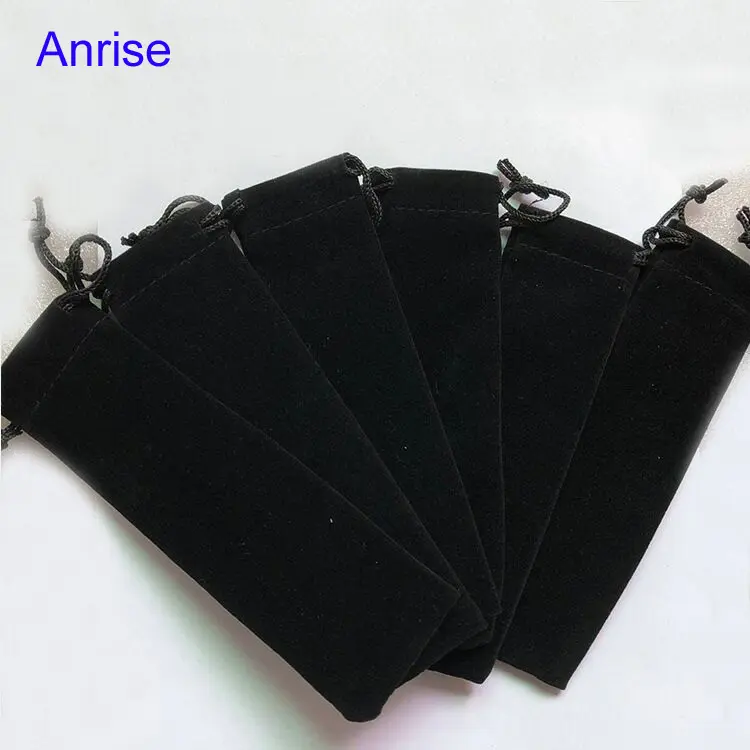 Customized Size Drawstring Velvet Pouch Bag for Perfume Bottles