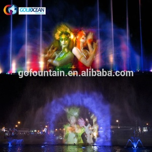 Diseño libre lago fuente diseño láser de agua película de pantalla - Product Image 5