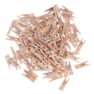 Promotion Épingle à <span class=keywords><strong>Linge</strong></span> en Bois Naturel Mini Pinces à <span class=keywords><strong>Linge</strong></span> - Product Image 4