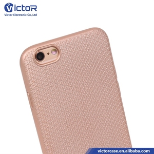 2017 productos más populares de bajo precio Unico TPU Cell <span class=keywords><strong>Phone</strong></span> Accessories Con textura de tela diseño para iPhone 6 - Product Image 3